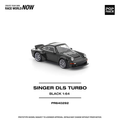 Porsche Singer DLS TURBO (Black) Pop Race - PR640292