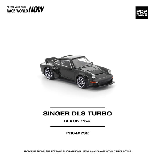 Porsche Singer DLS TURBO (Black) Pop Race - PR640292