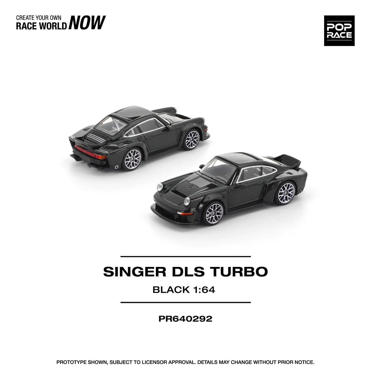 Porsche Singer DLS TURBO (Black) Pop Race - PR640292