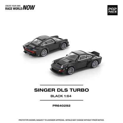 Porsche Singer DLS TURBO (Black) Pop Race - PR640292