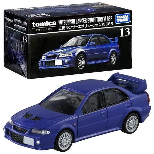 Mitsubishi Lancer EVO VII GSR #13 Tomica Premium 1:64 Scale