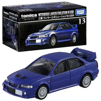 Mitsubishi Lancer EVO VII GSR #13 Tomica Premium 1:64 Scale