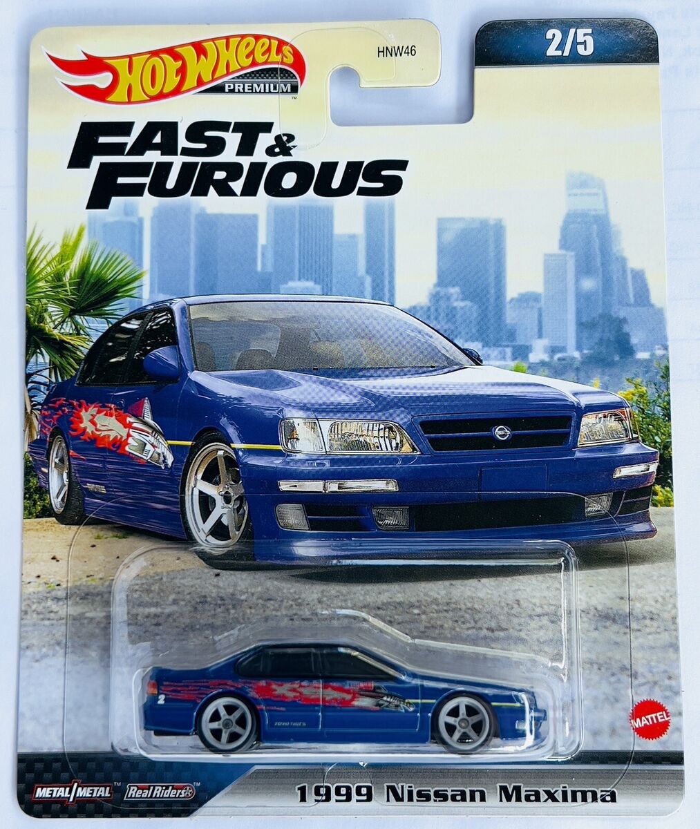 Fast & Furious 1999 Nissan Maxima Hotwheels Premium