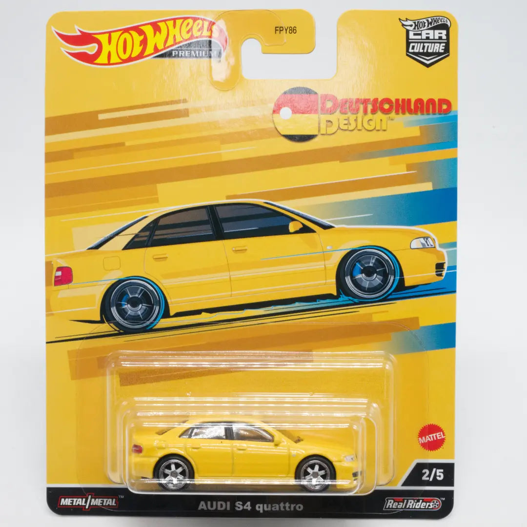 Audi S4 Quattro Deutschland Design Hotwheels Premium