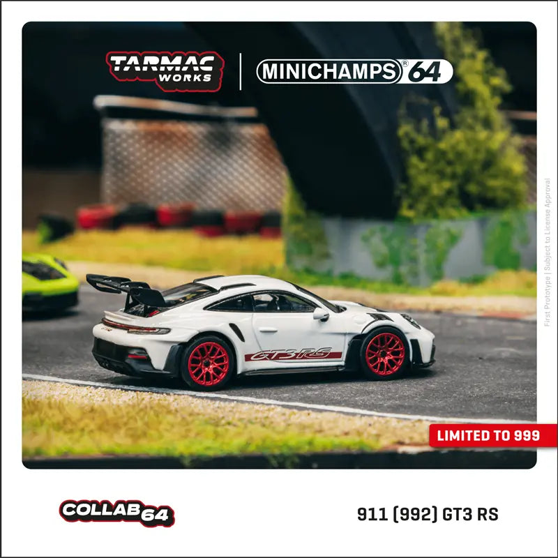 Tarmac Works MiniChamps Porsche 911 GT3 RS 1:64 Scale