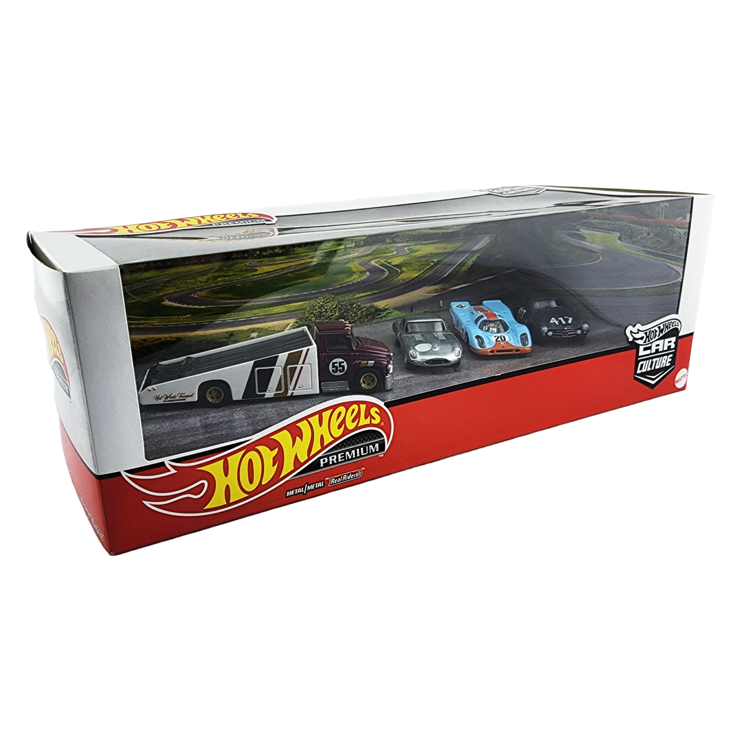 Iconic Racers Diorama Premium Hotwheels Boxed set 2023 1:64 Scale