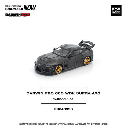 Toyota Supra Darwin Pro 66G WBK Carbon Edition - Pop Race 1:64